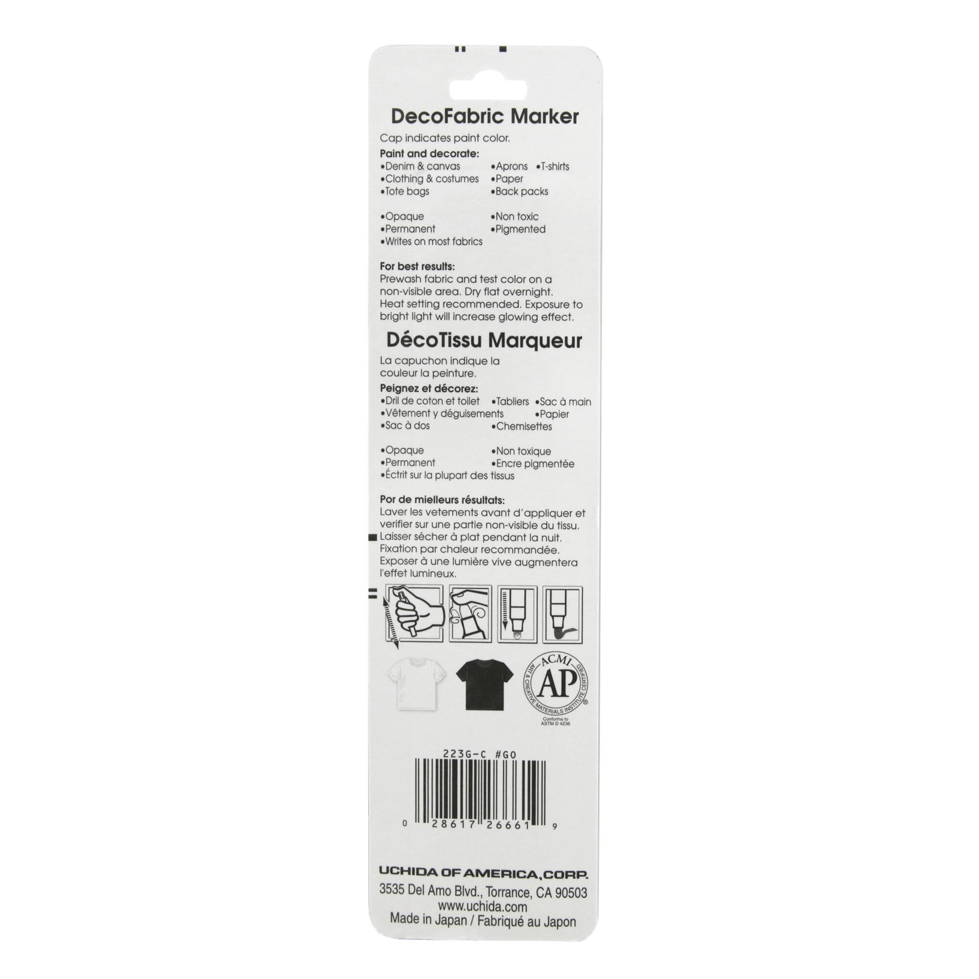 Marvy® Uchida Glow in the Dark DecoFabric Paint Marker
